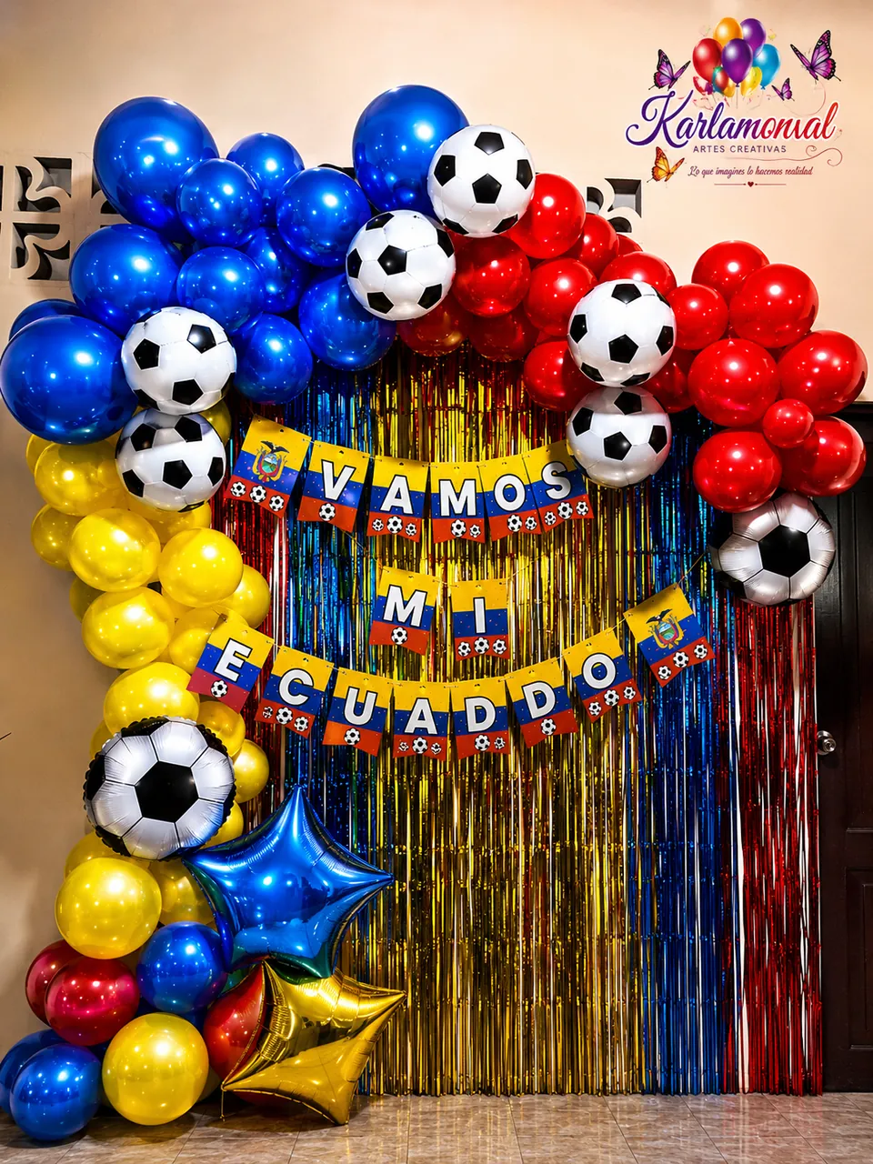 Decoración con globos
