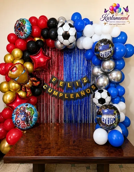 Decoración con globos