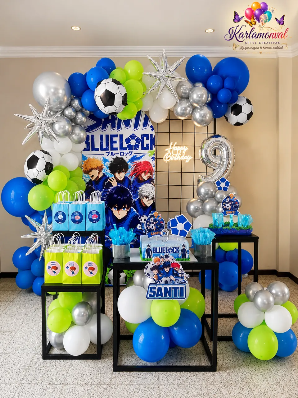 Decoración con globos