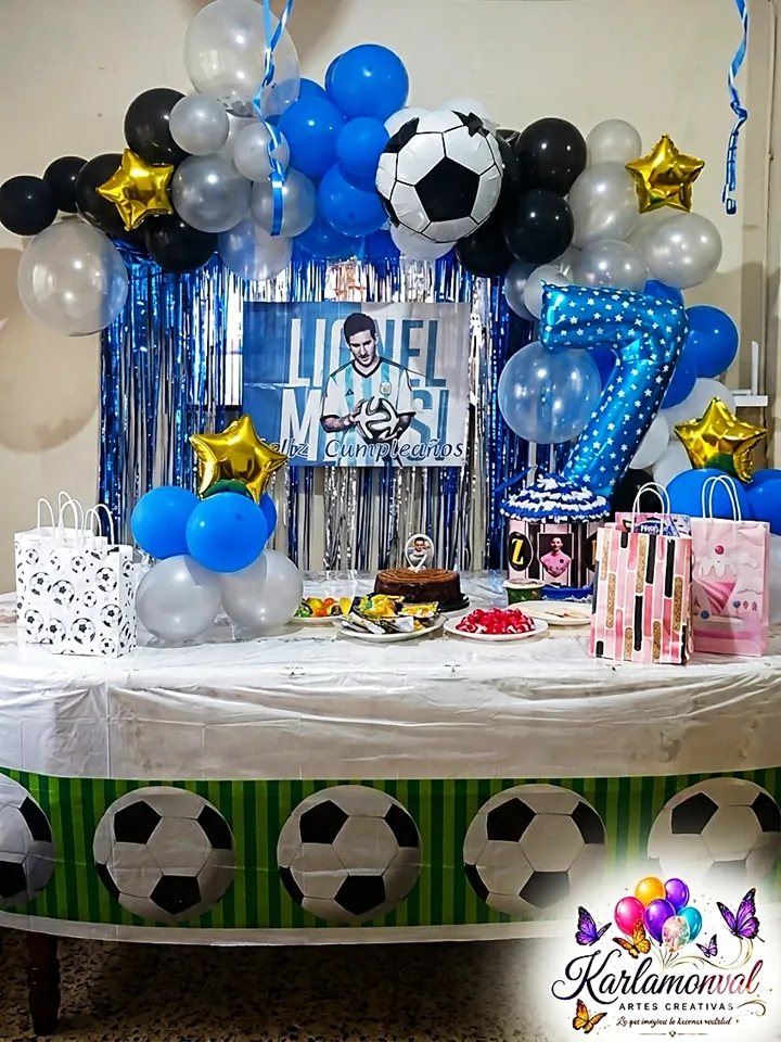 Decoración con globos