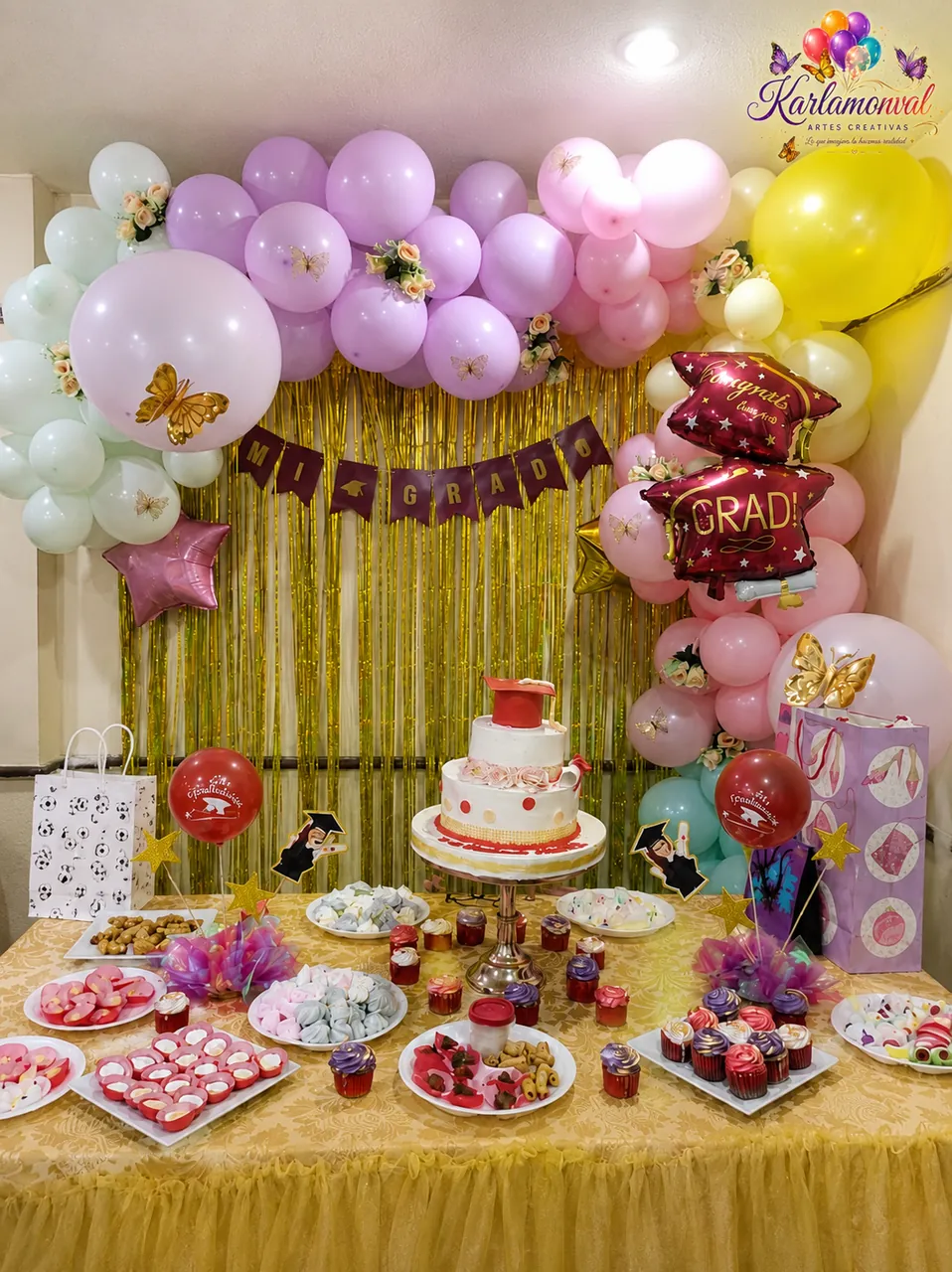 Decoración con globos