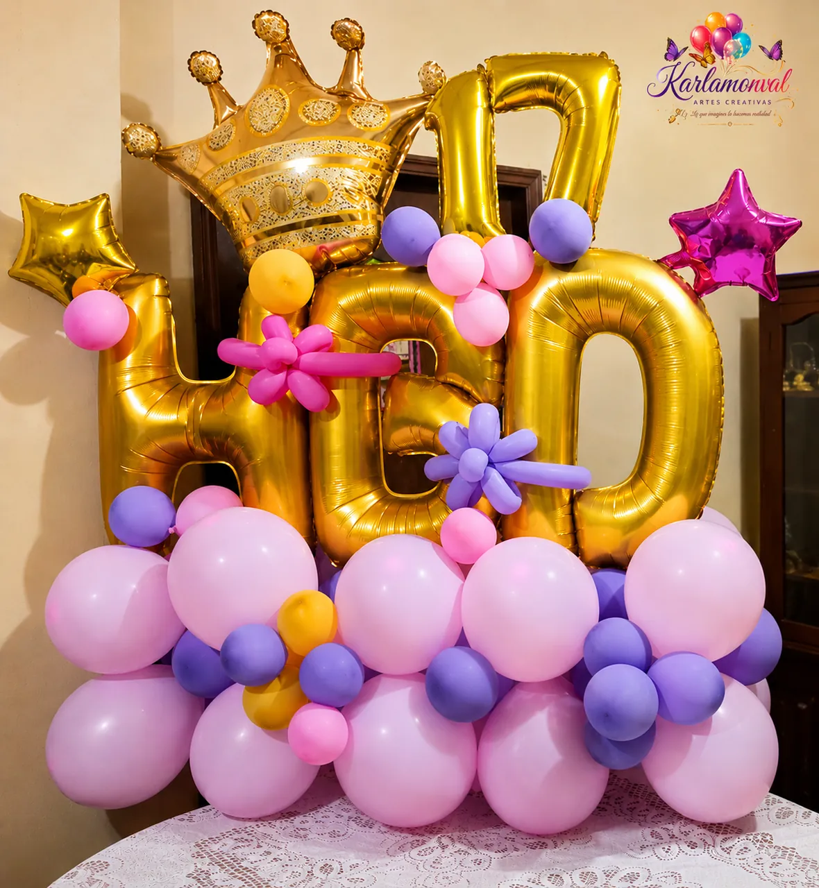 Decoración con globos