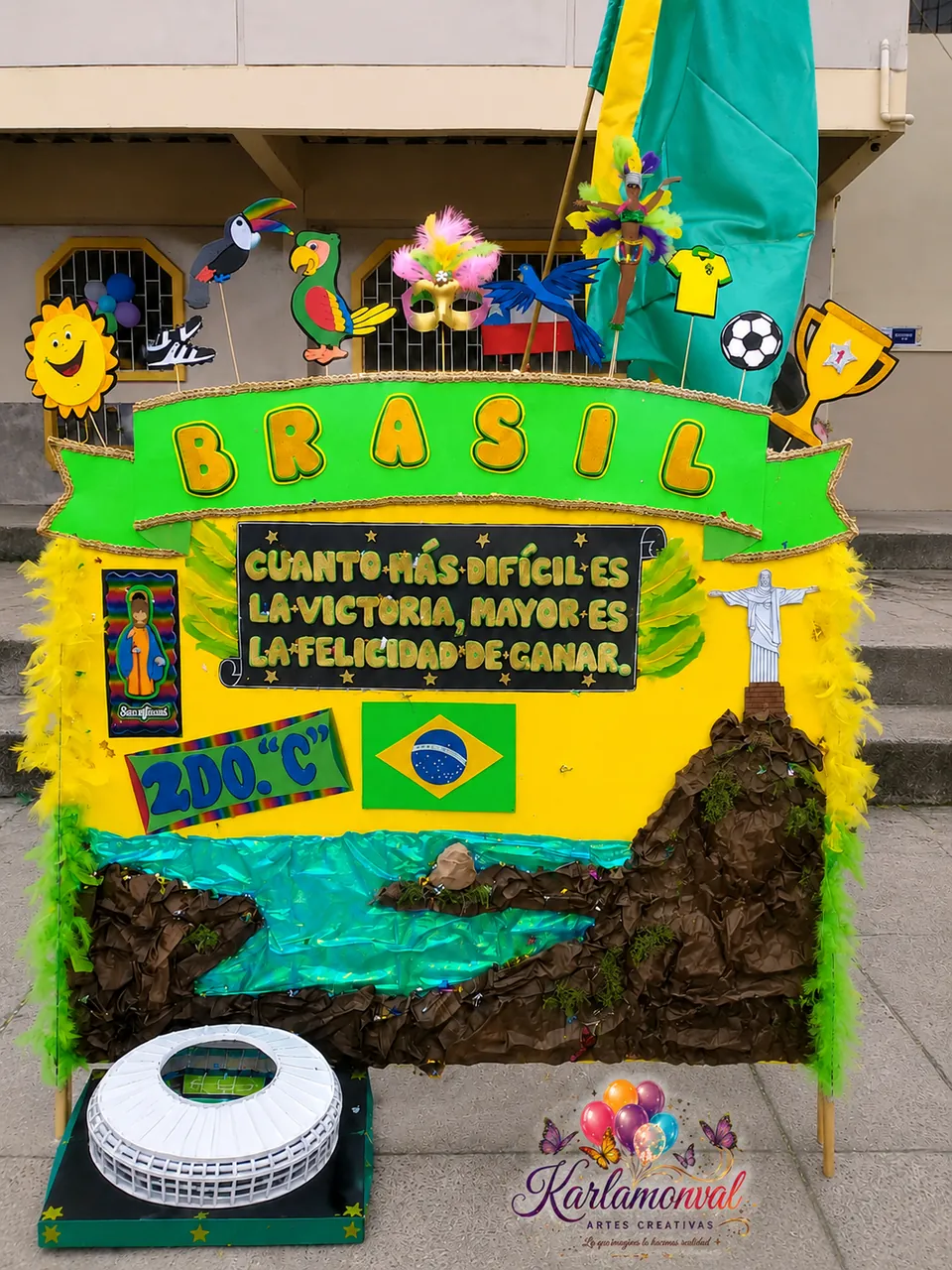Pancarta deportiva personalizada