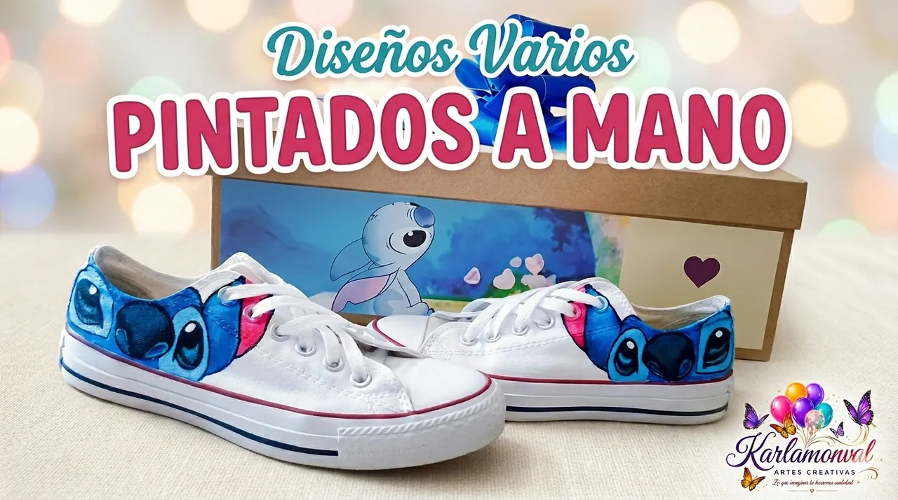 Zapatos pintados a mano